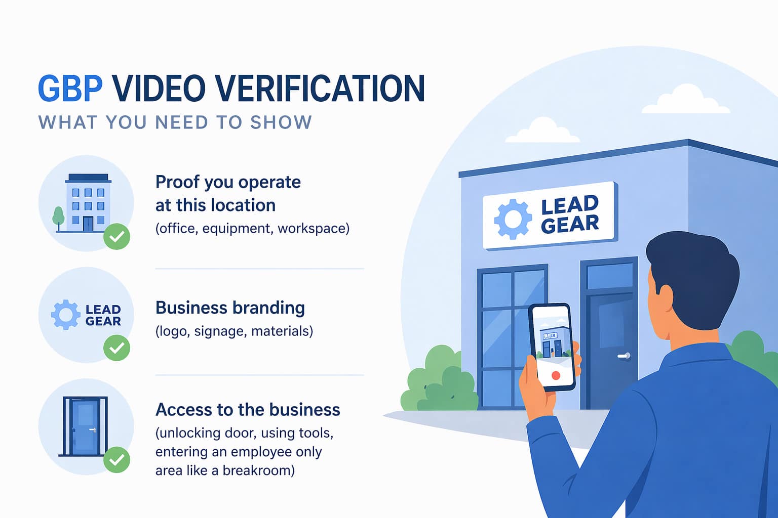 Google Business Profile video verification for B2B and industrial businesses